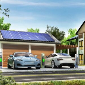 instalar carregador de carro elétrico na energia solar